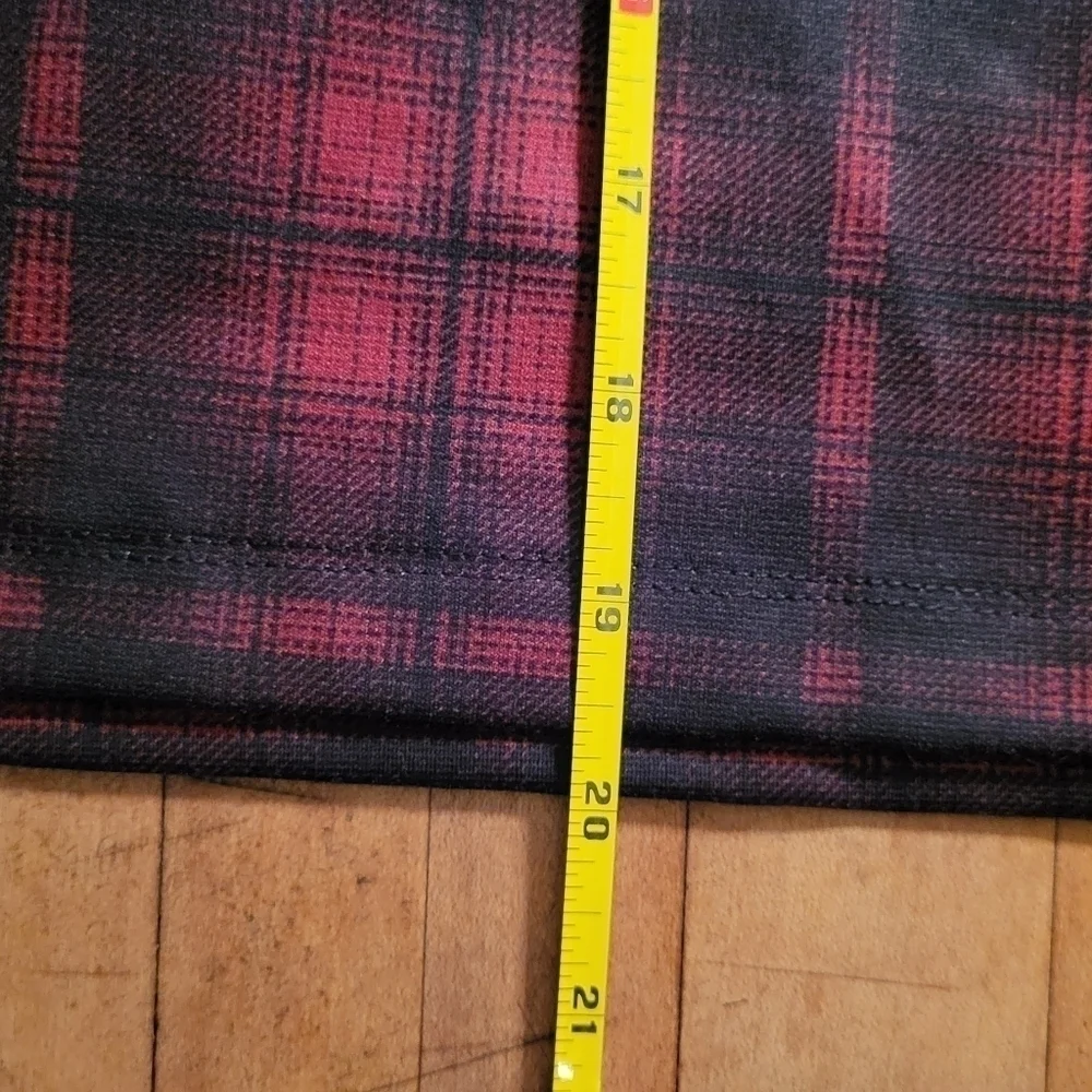 Maurices Buffalo Plaid Mini Skirt Size 2X